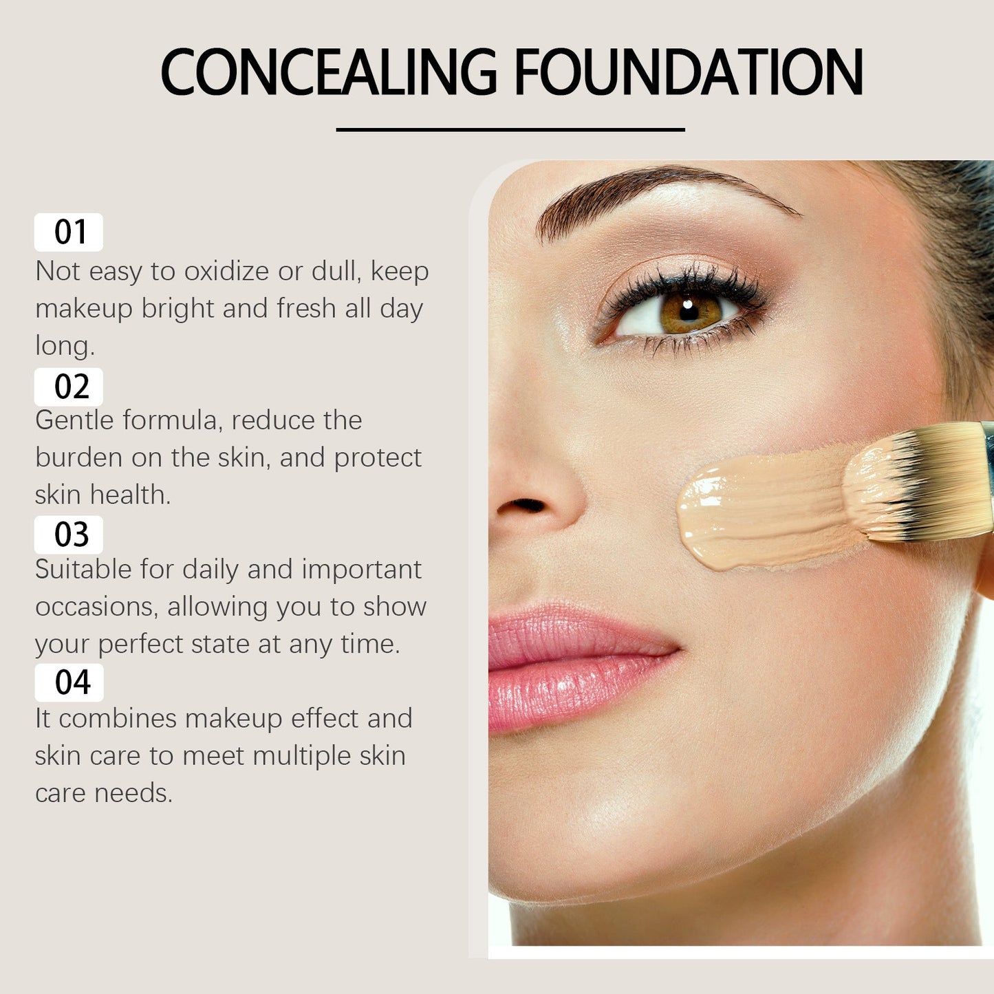 Hydrating Base Cream, Featherweight & Extended Wear