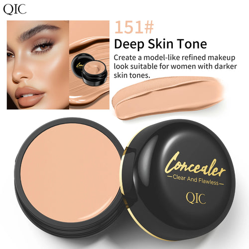 Waterproof Full Coverage Concealer for Tattoos, Scars - Natural Finish