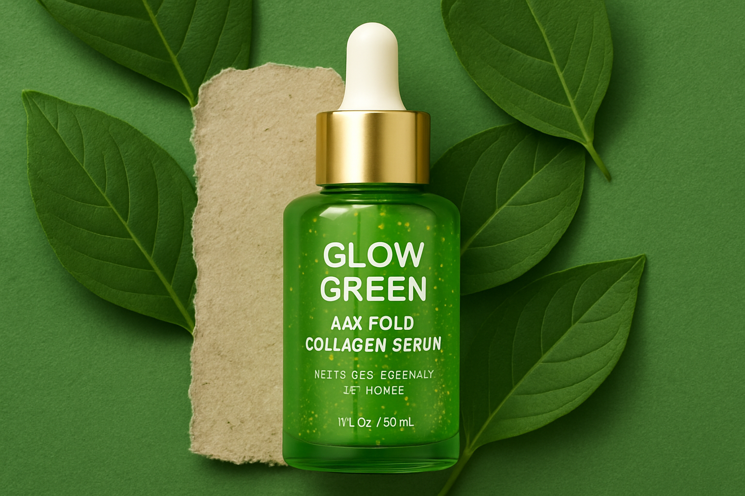 Glow Green: 24k Gold Collagen Serum Meets Eco-Friendly Skincare