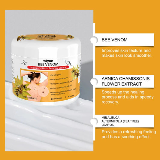 BEE VENOM Moles and Warts Treatment Cream