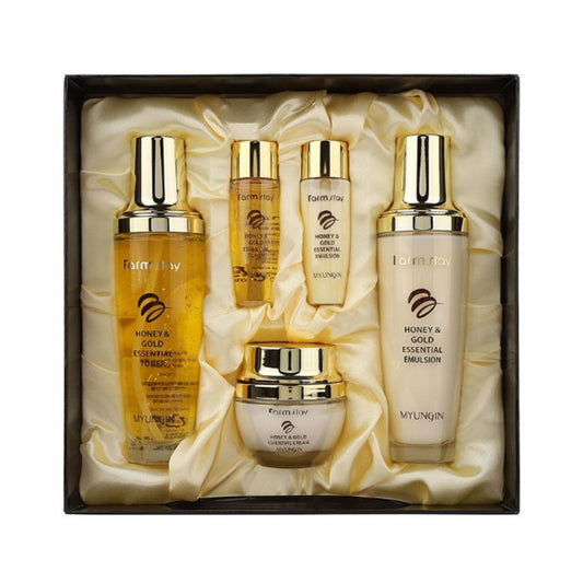 Farmstay Honey and Gold Skin Care 3-Piece Set