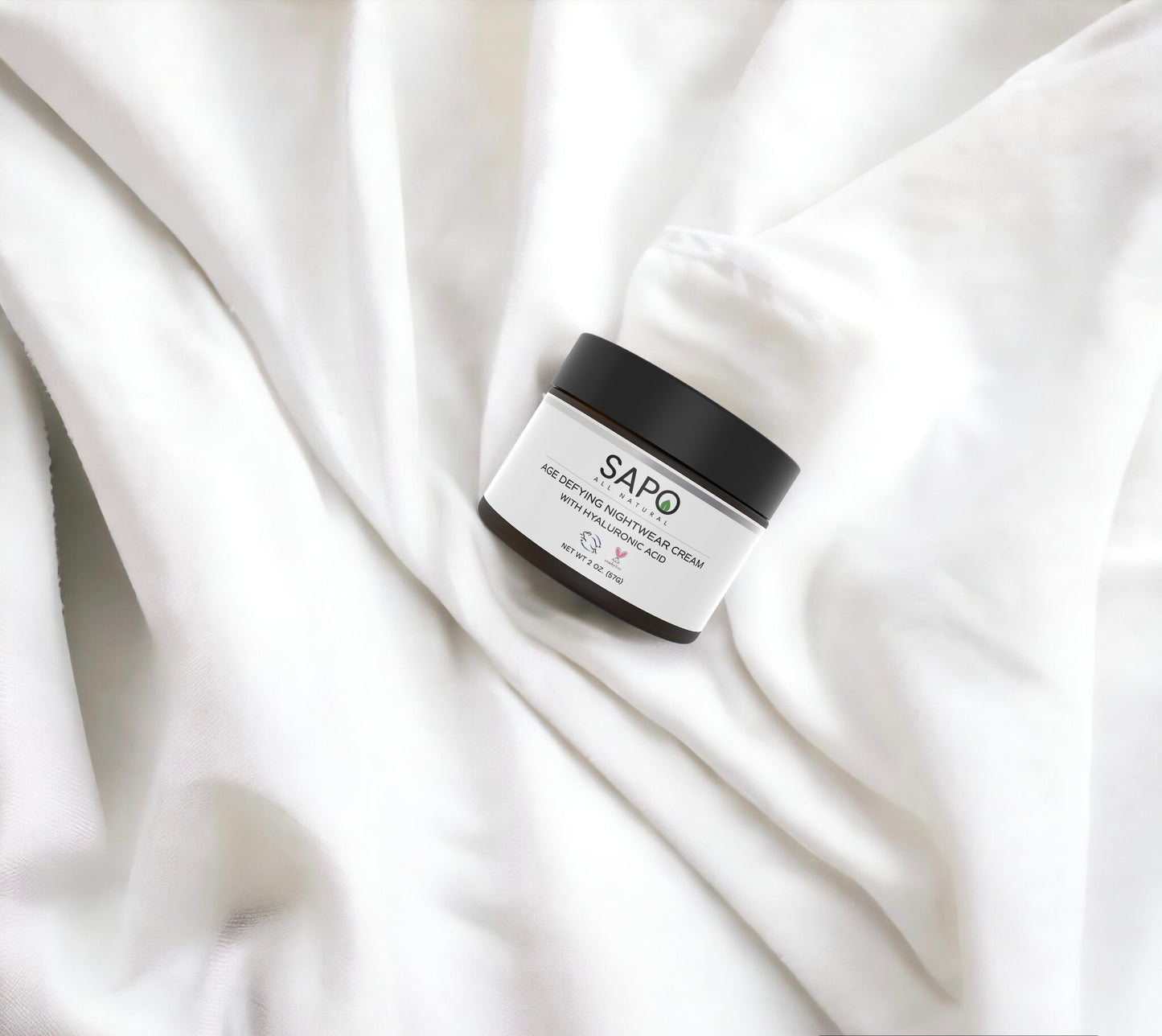Sapo All Natural Night Cream - Nourishing Overnight Moisturizer with