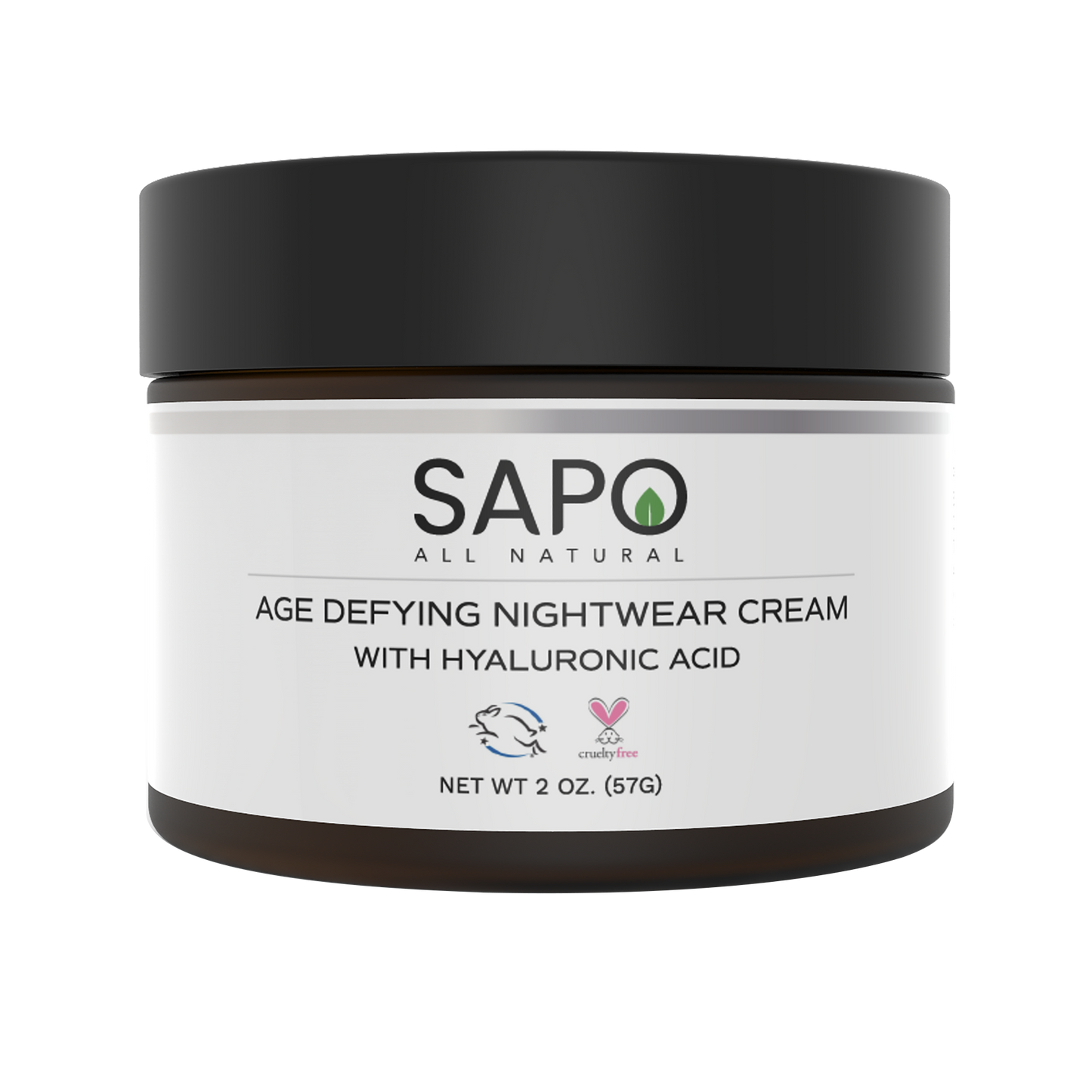Sapo All Natural Night Cream - Nourishing Overnight Moisturizer with
