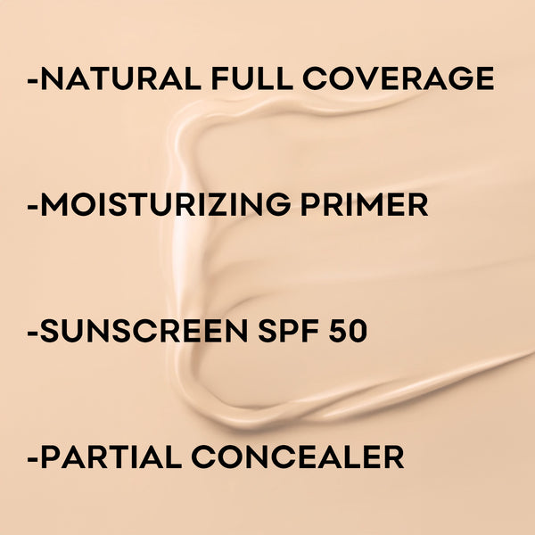 SPF50 Sunscreen Liquid Foundation